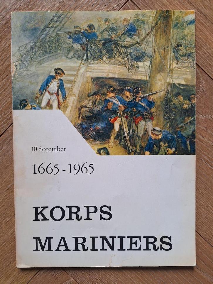 10 december 1665-1965 Korps Mariniers, Verzamelen, Militaria | Algemeen, Marine, Boek of Tijdschrift, Nederland, Ophalen of Verzenden