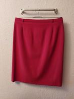 Mooie rode rok met splitje maat 46-48, Ophalen of Verzenden, Gedragen, Maat 46/48 (XL) of groter, Rood
