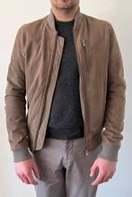 Selected Homme Suède Jas - Maat s, Ophalen of Verzenden, Zo goed als nieuw, Grijs, Selected Homme