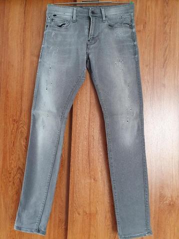 lichtgrijze heren jeans maat 27 / XS beschikbaar voor biedingen