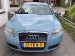 Audi A6 2.0 Tfsi Avant 125KW AUT 2006 Blauw youngtimer 2006, Auto's, Audi, Stof, Zwart, Blauw, Stationwagon