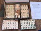 Prachtig compleet mahjongspel been bamboe mahjong majong, Hobby en Vrije tijd, Ophalen of Verzenden, Zo goed als nieuw