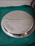dienblad rond rvs look groot, Huis en Inrichting, Ophalen of Verzenden, 'T Olde Gre-j, Info@toldegrej.nl, Endepoelstraat 20f Didam
