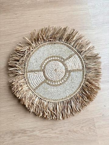 Raffia Wanddecoratie - Bali Style beschikbaar voor biedingen
