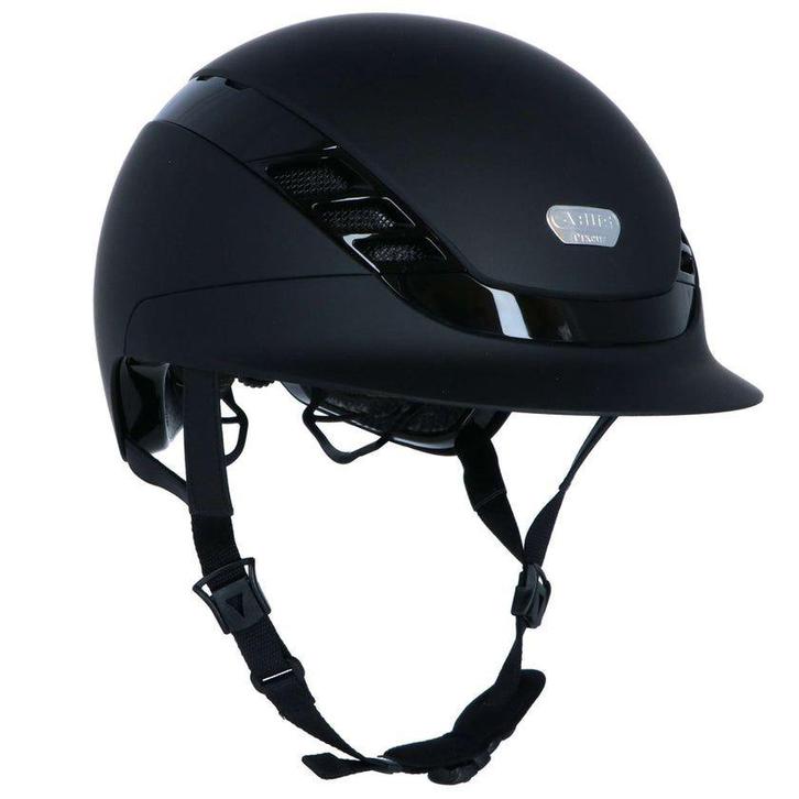 Pikeur x Abus cap airluxe pure black M, Dieren en Toebehoren, Paardrijkleding, Nieuw, Cap, Overige soorten, Ophalen of Verzenden