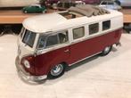 1:18 VW Bus T1 Samba Rood/wit met softop dak Road Signature, Hobby en Vrije tijd, Modelauto's | 1:18, Ophalen of Verzenden, Gebruikt