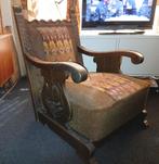 oude antieke kasteelstoel rokersstoel frans frankrijk stoel, Antiek en Kunst, Antiek | Meubels | Stoelen en Banken, Ophalen