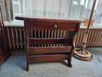 Antieke bijzettafel, Ophalen, Gebruikt, 50 tot 100 cm, 25 tot 50 cm