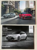 Folder Toyota Corolla 2019, incl. prijslijst, Toyota, Ophalen of Verzenden, Zo goed als nieuw, Toyota
