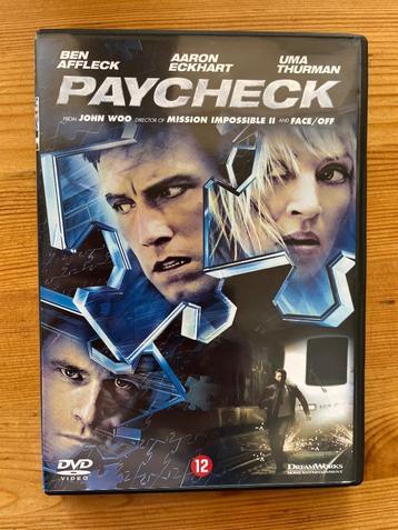 Paychek DVD – John Woo ; Ben Affleck,  Uma Thurman- ZGAN beschikbaar voor biedingen