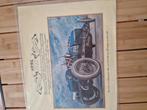 opel 1913 Russelheim poster, Deurposter of groter, Rechthoekig Liggend, Ophalen of Verzenden, Zo goed als nieuw