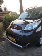Fiat Qubo 1.4 54KW 2011 Zwart, Auto's, Fiat, Voorwielaandrijving, 15 km/l, Schuifdeur, 400 kg