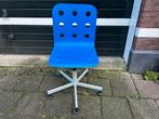Blauwe IKEA bureaustoel, Ophalen of Verzenden, Zo goed als nieuw, Blauw, Bureaustoel