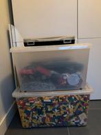 Lego grote partij - 18kilo + poppetjes, platen, boekjes enz., Ophalen of Verzenden, Gebruikt, Losse stenen, Lego