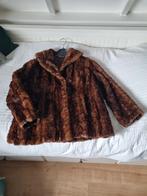 Vintage bontjas jaren 50 maat 42/44, Bruin, Alaska Furs, Maat 42/44 (L), Ophalen of Verzenden