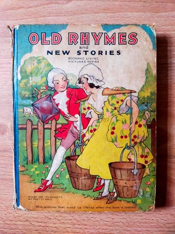 OLD RHYMES and NEW STORIES (Bookano Living Pictures) 1935 beschikbaar voor biedingen