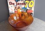 Vintage Duralex Frosted Wave schaal/kom 20 cm, Huis en Inrichting, Keuken | Servies, Ophalen of Verzenden, Overige stijlen, Glas