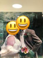 💫 Trouwjurk maat 46, Ophalen of Verzenden, Gedragen, Beige, Trouwjurk