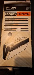 Vintage Philips FGC 111/01 PL*Kombi Oriëntatieverlichting, Huis en Inrichting, Lampen | Wandlampen, Ophalen, Gebruikt, Kunststof