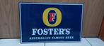 Emaillebord Foster's Australians Famous Beer, Nieuw, Overige merken, Reclamebord, Plaat of Schild, Ophalen of Verzenden