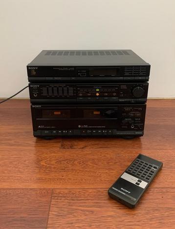 SONY Cassette Deck Amplifier + Tuner beschikbaar voor biedingen