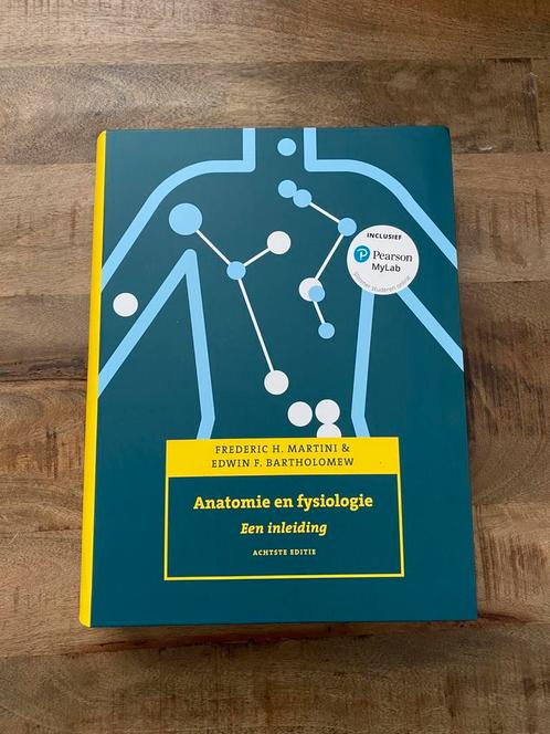 Anatomie en fysiologie, 8e editie met MyLab NL, Boeken, Studieboeken en Cursussen, Nieuw, Overige niveaus, Ophalen of Verzenden