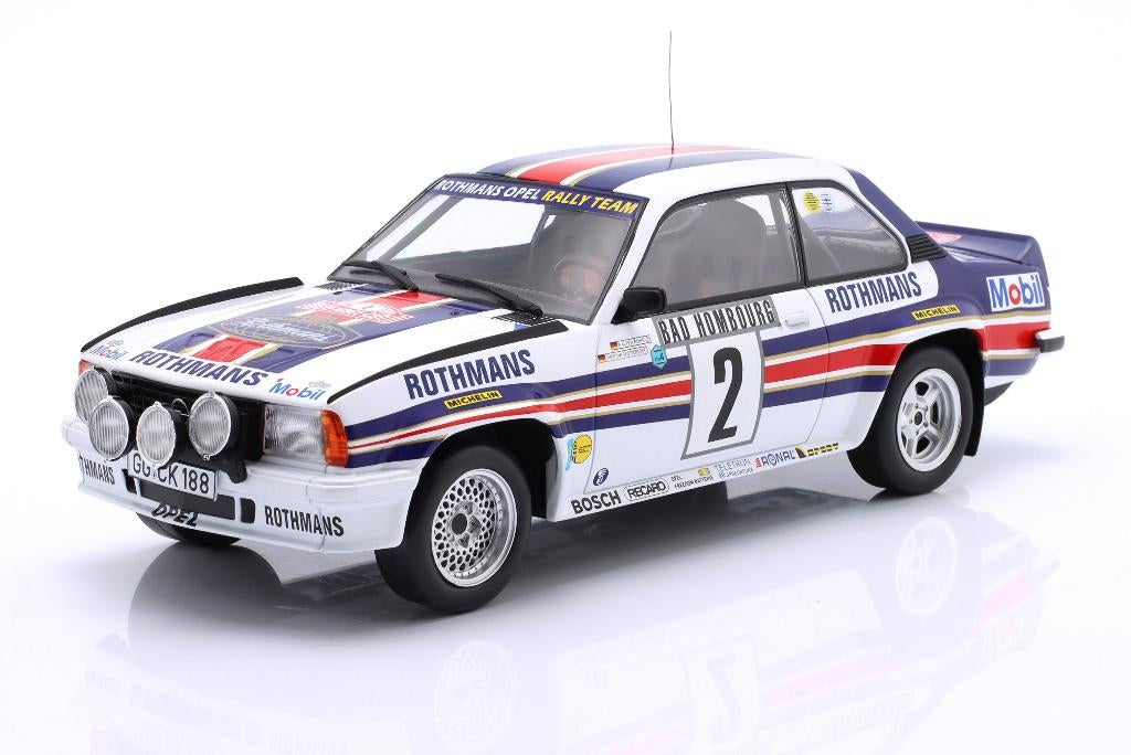 1:18 Opel Ascona 400 Rallye Monte-Carlo 1982 Night version !, Hobby en Vrije tijd, Modelauto's | 1:18, Overige merken, Auto, .