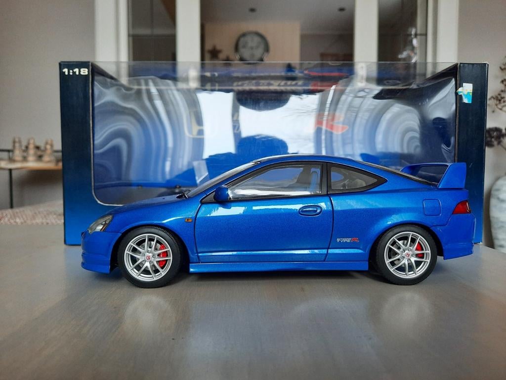 Honda Integra type R dc5 Autoart 1/18, Ophalen of Verzenden, Zo goed als nieuw, Auto, Autoart