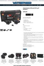 Audio System MXC406 EVO 4x6'' speakers coaxiaal, Auto diversen, Autospeakers, Info@optimount.nl, Nieuw, Ophalen of Verzenden, Anholtseweg 48A 7091 HB DINXPERLO