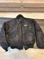 Alpha Industries CWU-45 jas Medium pilotenjas bomberjack, Maat 48/50 (M), Alpha industries, Zwart, Ophalen of Verzenden