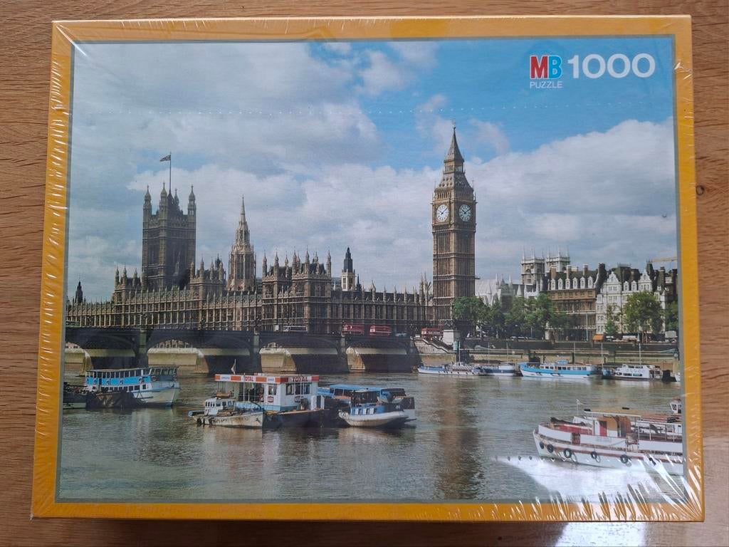 MB puzzel Londen., Ophalen, 500 t/m 1500 stukjes, Nieuw, Legpuzzel