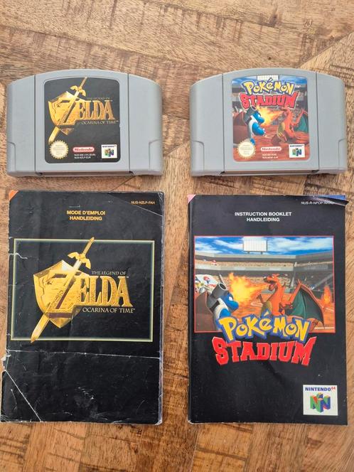 Twee geweldige N64 spellen mét handleiding!, Spelcomputers en Games, Games | Nintendo 64, Gebruikt, Avontuur en Actie, 1 speler