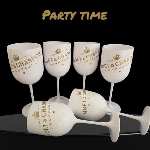 NU 6 champagne glazen van MOËT & CHANDON voor 24.99‼️, Verzamelen, Glas en Borrelglaasjes, Nieuw, Overige typen, Ophalen of Verzenden