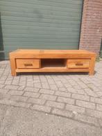 Teakhout audio/tv meubel, Ophalen, Zo goed als nieuw, 25 tot 50 cm, Minder dan 100 cm