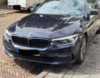 BMW 5-Serie 540i 340pk Aut. 2018 Blauw, Auto's, Automaat, Zwart, 2000 kg, Blauw