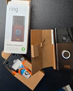 Nieuwe Ring Video Deurbel met Batterij, Huis en Inrichting, Deurbellen, Ophalen of Verzenden, Bewegingsdetectiesensor, Nieuw, Draadloos