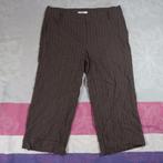 Leuke bruine 3/4e broek. Mt 42. Merk Miss Etam, Bruin, ., Maat 42/44 (L), Ophalen of Verzenden