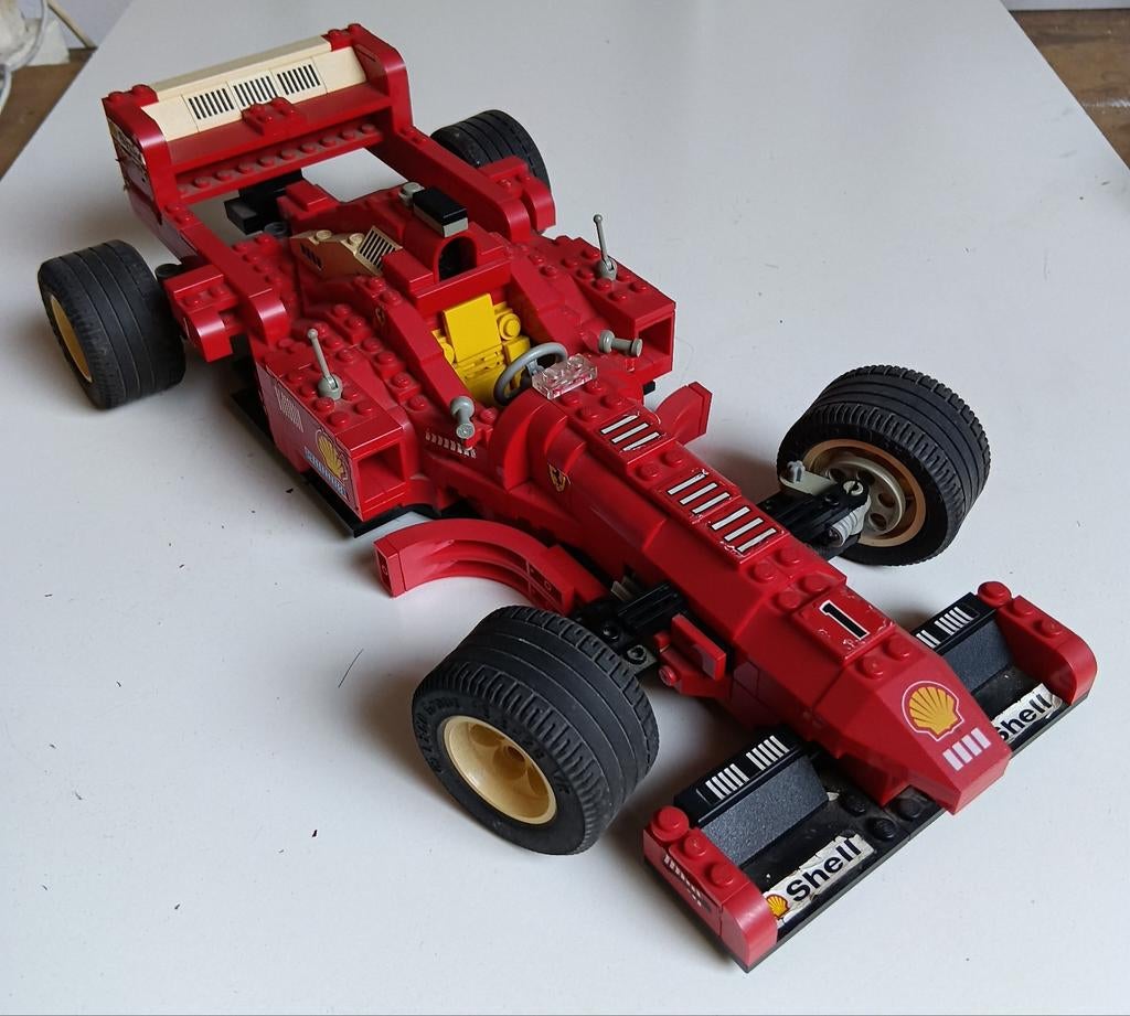 Ferrari lego, Hobby en Vrije tijd, Modelauto's | 1:18, Ophalen, Zo goed als nieuw, Overige merken