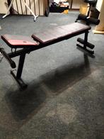 Halterbank - Perfect voor thuisgym!, Ophalen, Benen, Gebruikt, Krachtstation