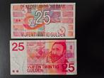 2x 25 gulden Nederland set, Ophalen of Verzenden, 25 gulden, Setje