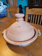 tajine, 27cm binnendiameter, met vlamverdeler., Ophalen, Gebruikt, Overige materialen, Overige typen