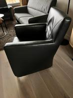 Leder fauteuil, Ophalen, Gebruikt, Minder dan 75 cm, Leer