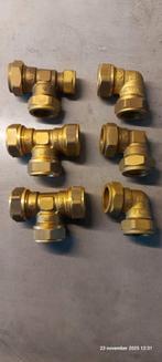 KIWA Knelfittingen: T-stukken & Knie 22mm, Doe-het-zelf en Verbouw, Buizen en Afvoer, Ophalen of Verzenden