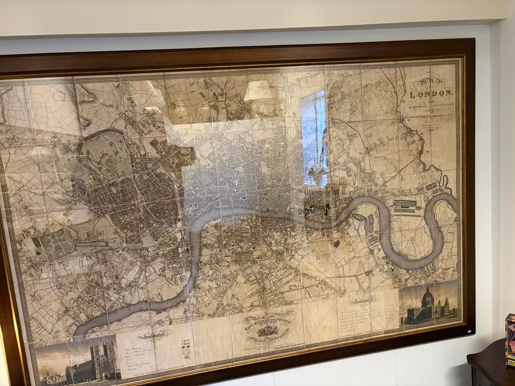 Grote Stadskaart Londen, Ophalen of Verzenden