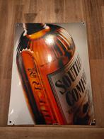 Southern Comfort Emaille Reclamebord gietijzer, Antiek en Kunst, Ophalen of Verzenden