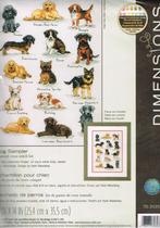 Cado aanbieding dimensions borduurpakket dog sampler, Ophalen of Verzenden, Nieuw, Handborduren, Borduurpakket