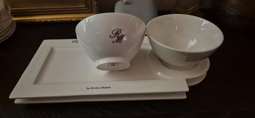 Riviera Maison ontbijtsetjes 2 stuks, Huis en Inrichting, Keuken | Servies, Overige stijlen, Ophalen