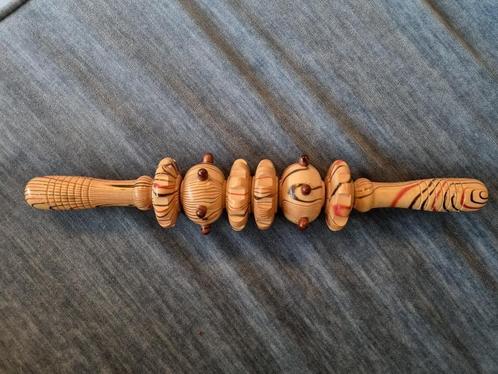 Massage rollen Hout - Rug Massage - Nek nieuw, Diversen, Verpleegmiddelen, Nieuw, Ophalen of Verzenden