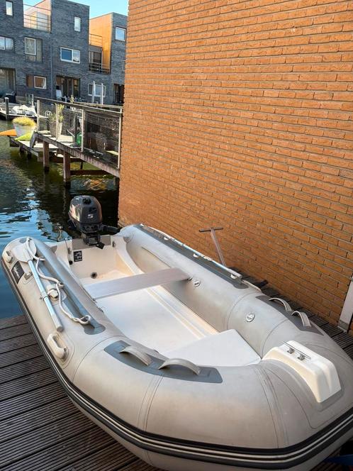 Ribboot 320cm met Yamaha 5pk, Watersport en Boten, Rubberboten, Zo goed als nieuw, Overige merken, Airdeck, Minder dan 70 pk, Benzine