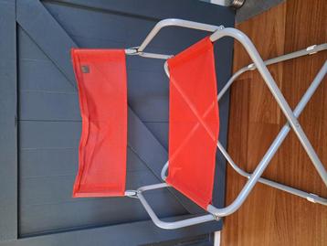 LEFUMA rood/orange regisseurs stoel beschikbaar voor biedingen